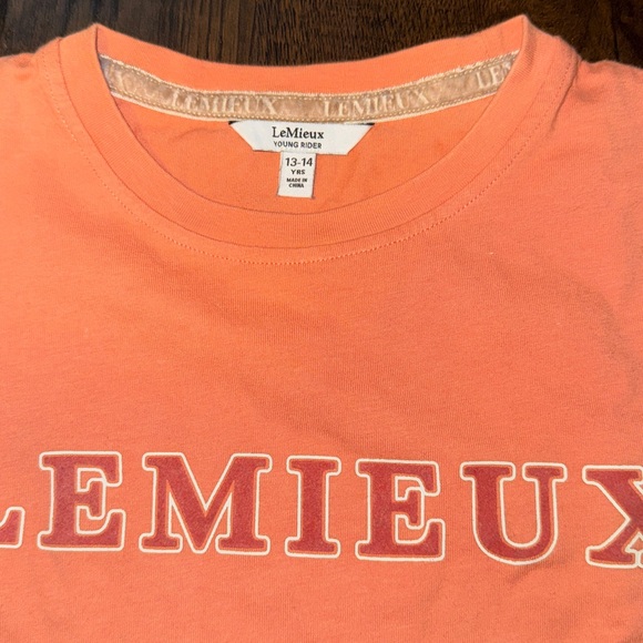 LeMieux Orange T-Shirt - Picture 2 of 2